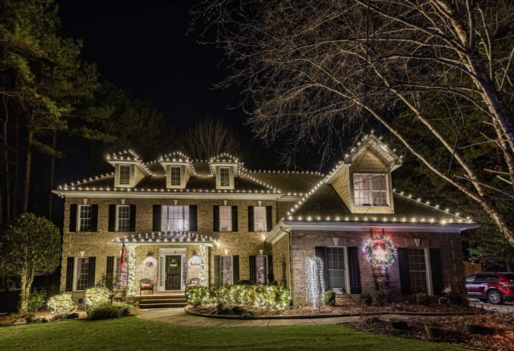 Custom Christmas Lights Designed Around Your Property